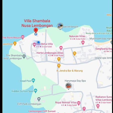 Nusa Lembongan Villa Shambala Екстериор снимка