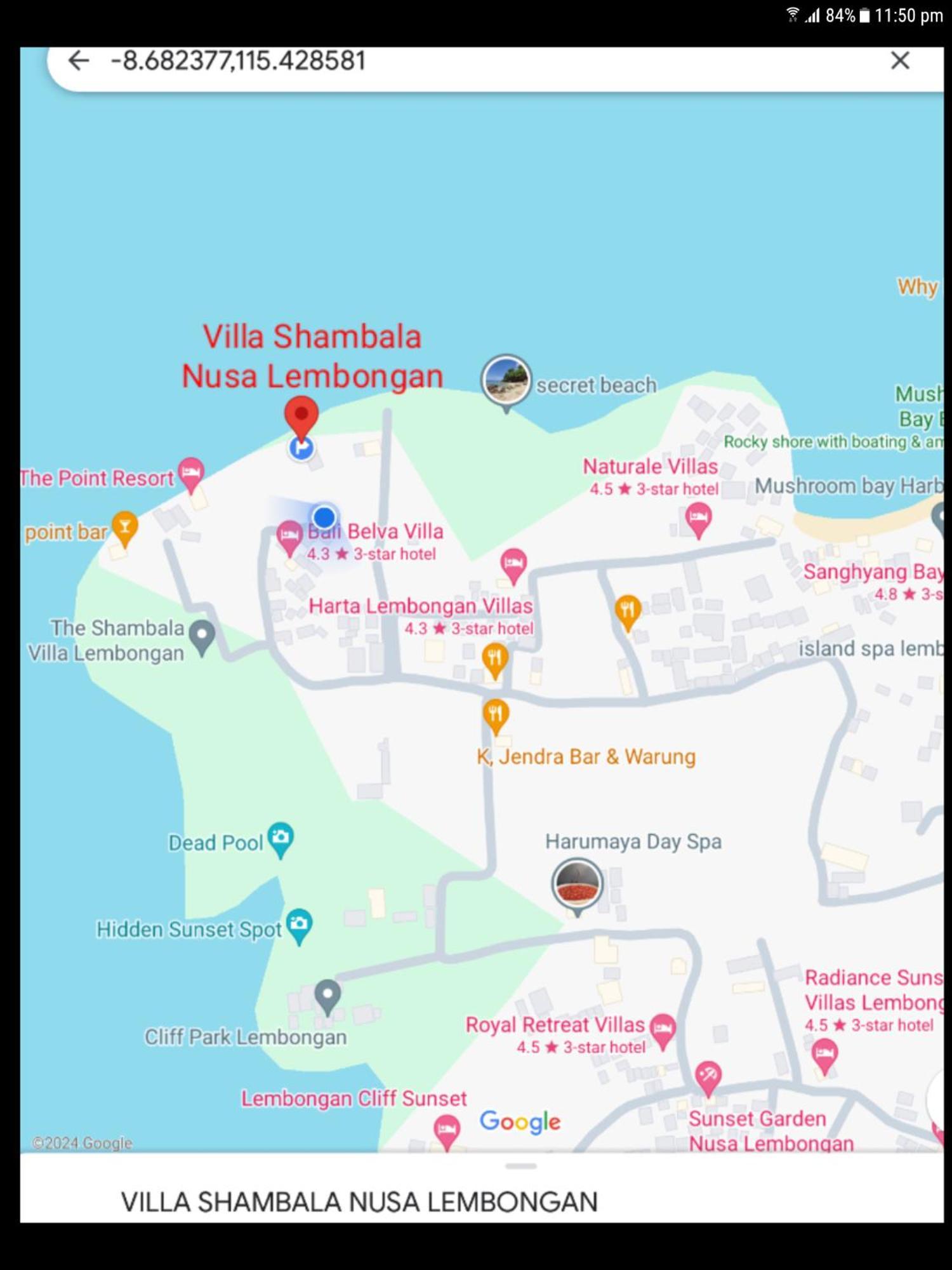 Nusa Lembongan Villa Shambala Екстериор снимка